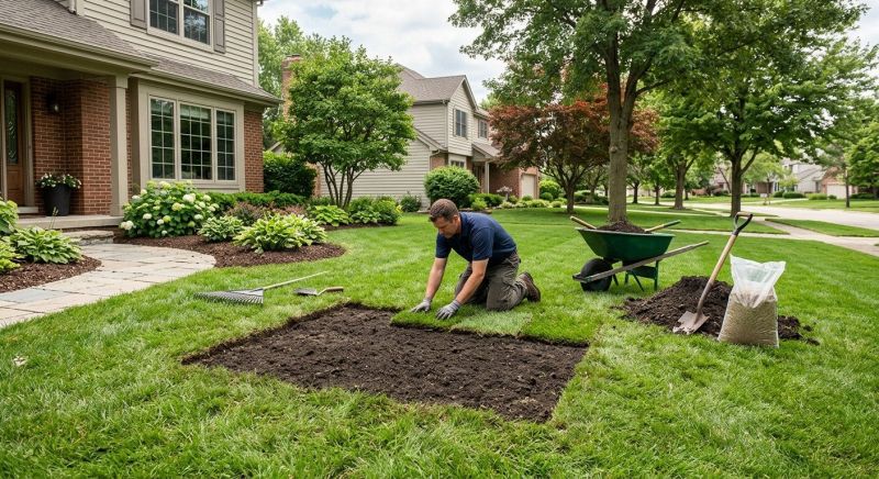 Lawn Regrading Service